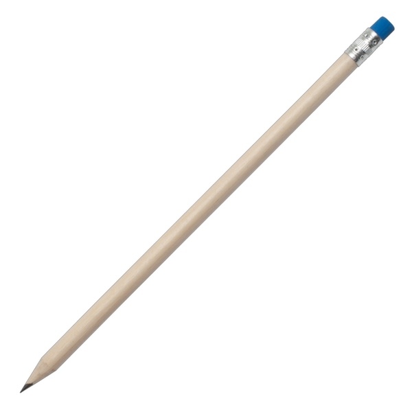 Logotrade corporate gift picture of: Wooden pencil, blue/ecru