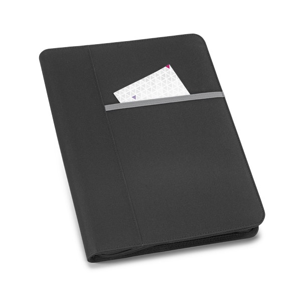 Logo trade corporate gifts picture of: A4 folder, Grey