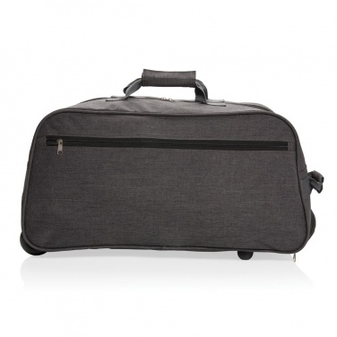 Logotrade corporate gift image of: Basic weekend trolley, dark grey