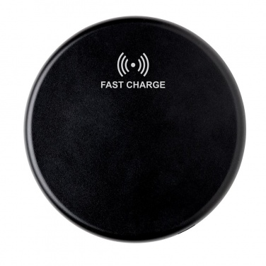 Logotrade promotional merchandise image of: Wireless 10W fast charging pad, black