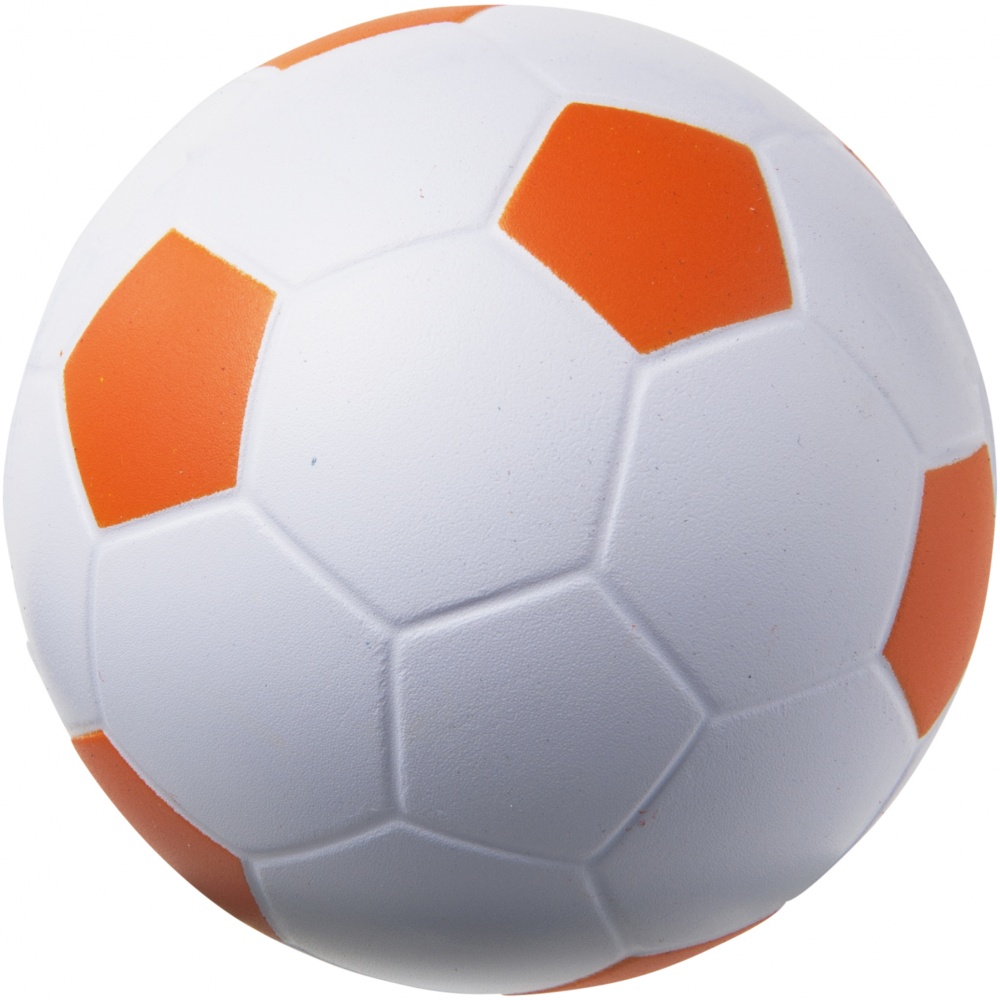 Logotrade corporate gift picture of: Football stress reliever, orange