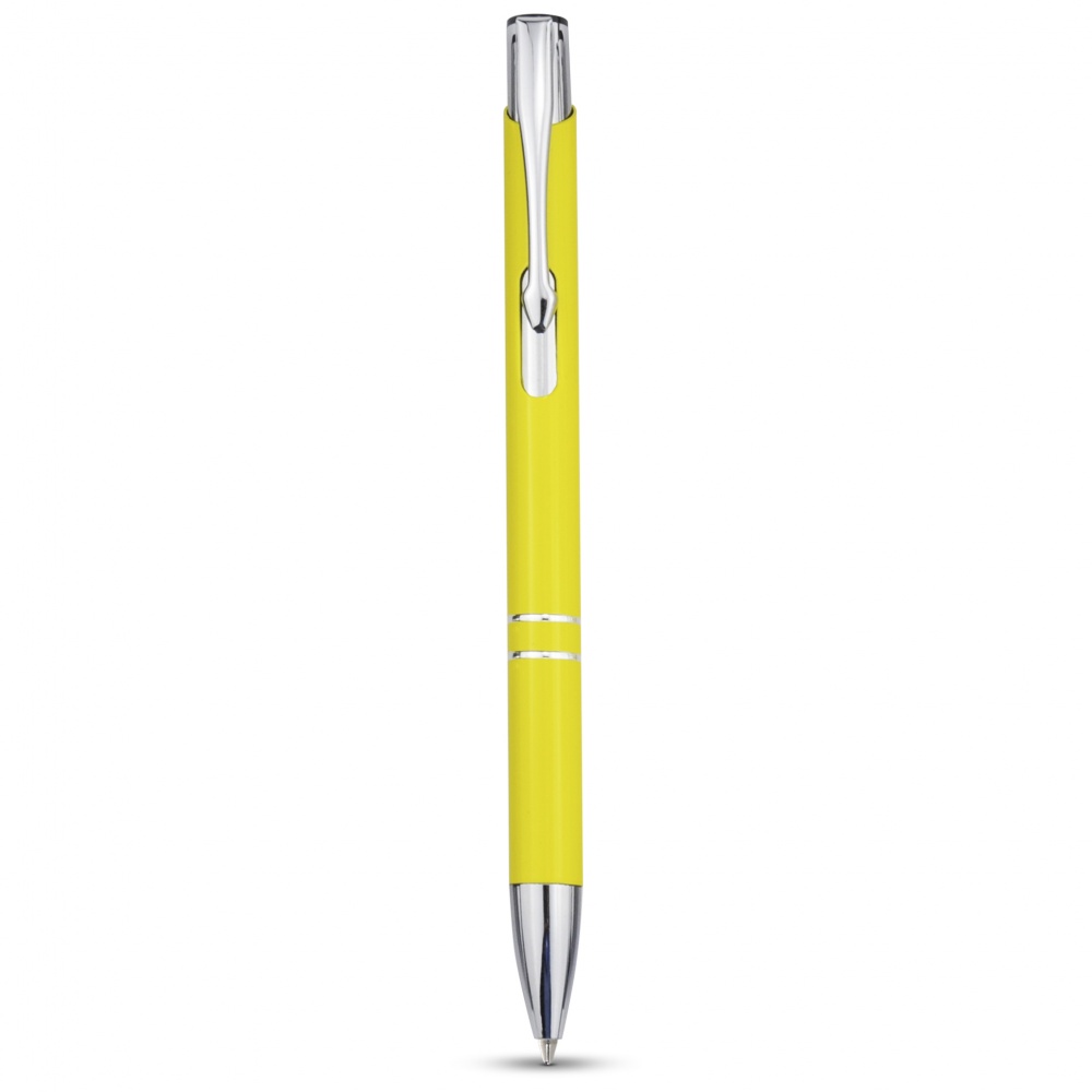 Logotrade promotional item picture of: Moneta Ballpoint Pen, Yellow