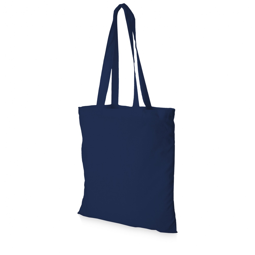 Logotrade promotional giveaway image of: Peru Cotton Tote, blue