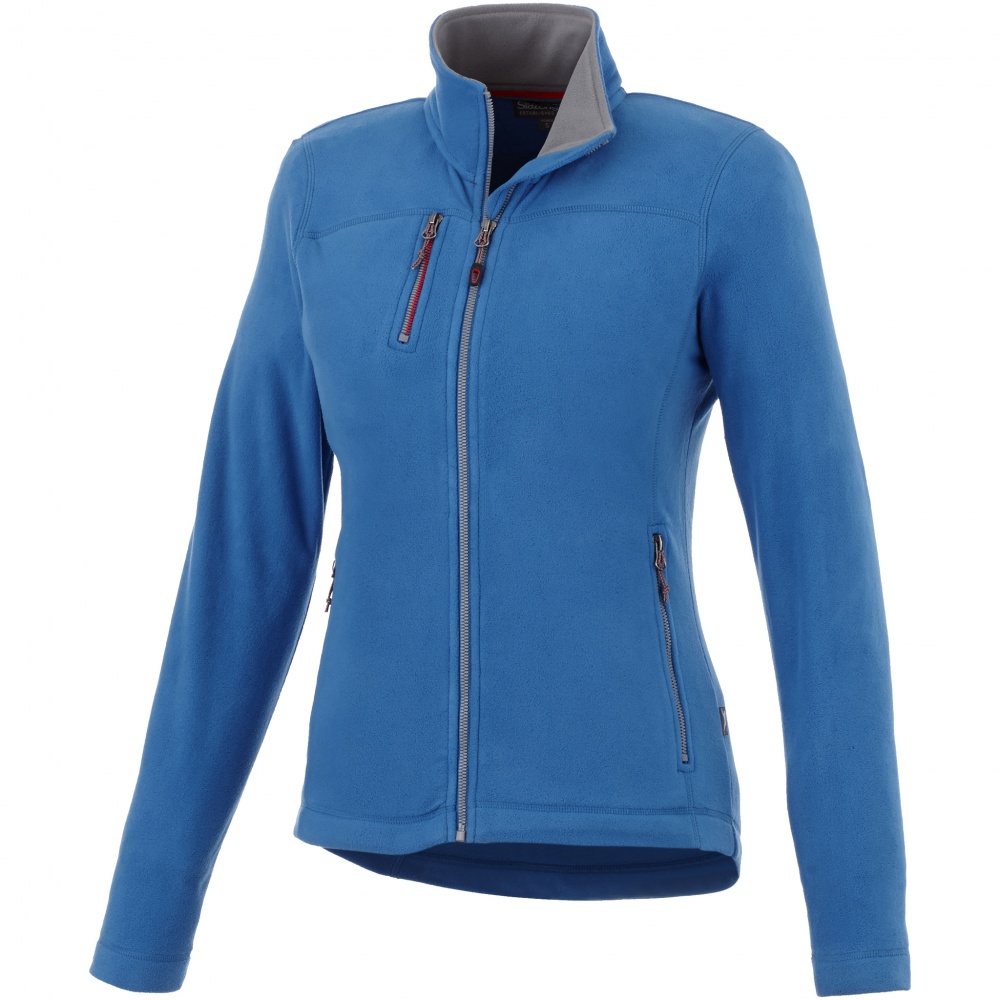 Logo trade promotional giveaway photo of: Pitch microfleece ladies jacket