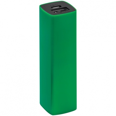 Logotrade promotional merchandise photo of: 2200 mAh Powerbank with case, Green