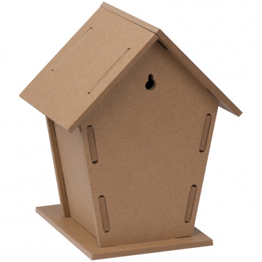 Logo trade promotional products image of: Bird house, beige