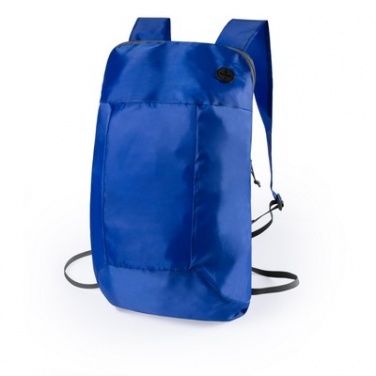 Logotrade promotional gift image of: Foldable backpack, Blue