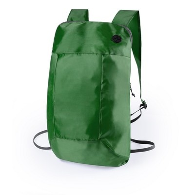 Logotrade promotional gifts photo of: Foldable backpack, Green