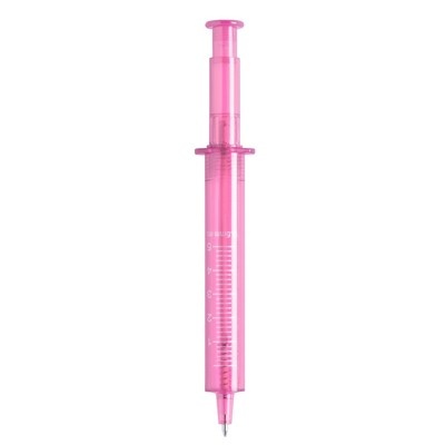 Logotrade business gifts photo of: Ball pen "syringe", Pink