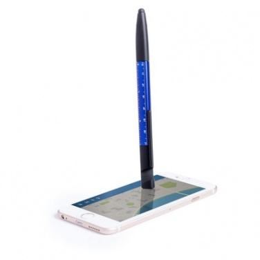 Logotrade promotional product image of: Multifunctional tool, ball pen, screen cleaner, ruler, phone stand, touch pen, screwdrivers