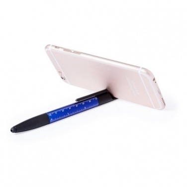 Logotrade promotional merchandise picture of: Multifunctional tool, ball pen, screen cleaner, ruler, phone stand, touch pen, screwdrivers