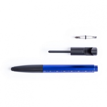 Logo trade promotional items picture of: Multifunctional tool, ball pen, screen cleaner, ruler, phone stand, touch pen, screwdrivers