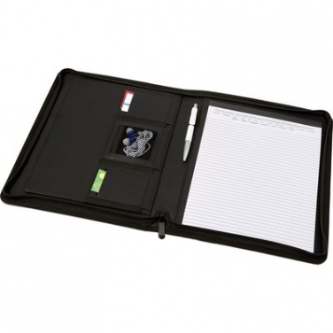 Logo trade promotional gifts picture of: Conference folder A4 with notepad, Grey