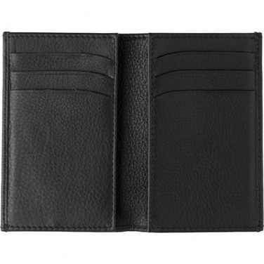 Logo trade promotional merchandise image of: Credit card holder, RFID safe, black