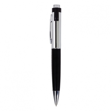 Logotrade advertising products photo of: Mauro Conti ball pen with USB memory stick, Black