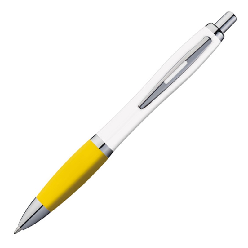 Logotrade advertising product picture of: Ball pen KALININGRAD, Yellow