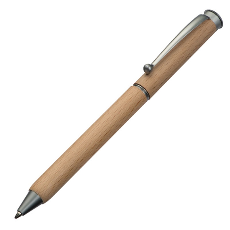 Logotrade business gift image of: Ball pen YELLOWSTONE, Brown