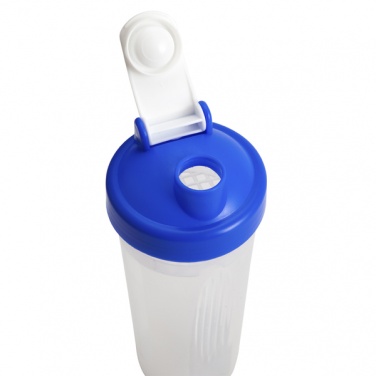 Logotrade promotional merchandise photo of: 600 ml Muscle Up shaker, blue