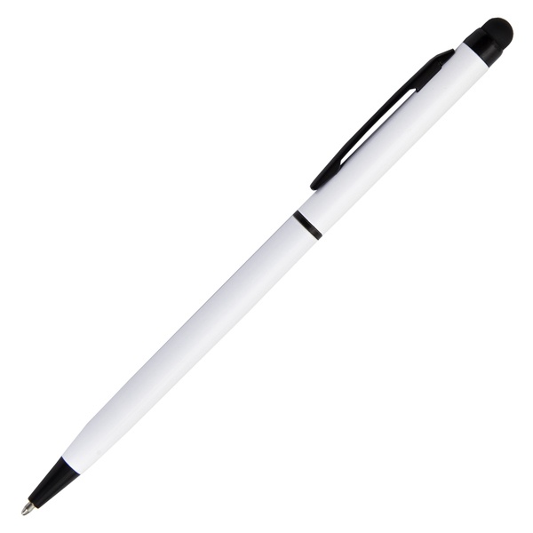 Logotrade corporate gift picture of: Touch Top ballpen, white