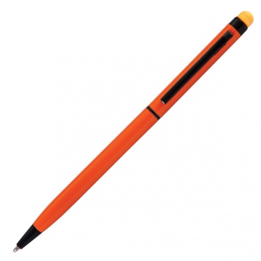 Logotrade promotional products photo of: Touch Top ballpen, orange