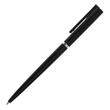 Logo trade promotional merchandise picture of: Skive ballpen, black 