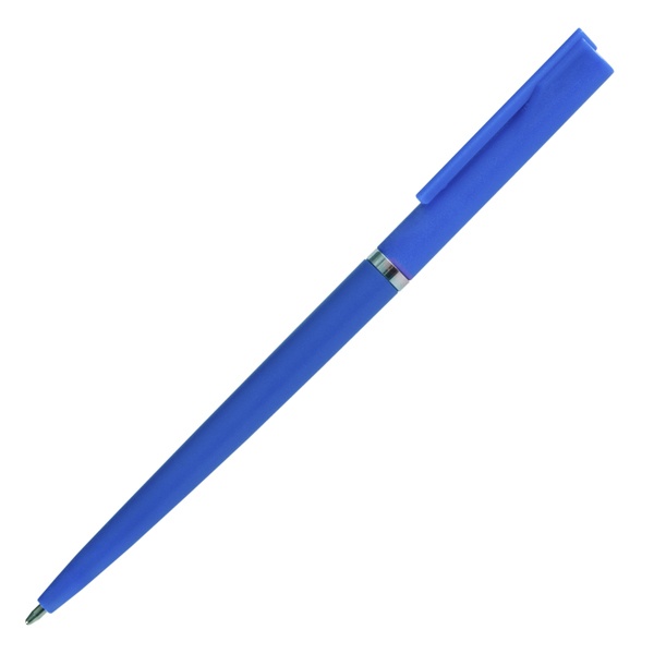 Logo trade promotional merchandise image of: Skive ballpen, blue