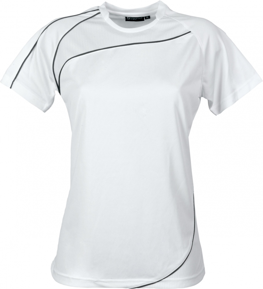 Logo trade promotional giveaway photo of: RILA WOMEN T-shirt, white