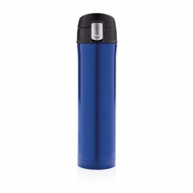 Logo trade promotional products picture of: Easy lock vacuum flask, blue