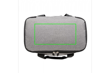 Logo trade promotional items image of: Large basic cooler bag
, Grey