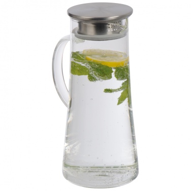 Logotrade promotional gift picture of: Glass carafe 1400 ml