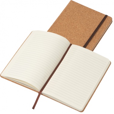 Logotrade promotional merchandise picture of: Cork notebook - DIN A5, beige