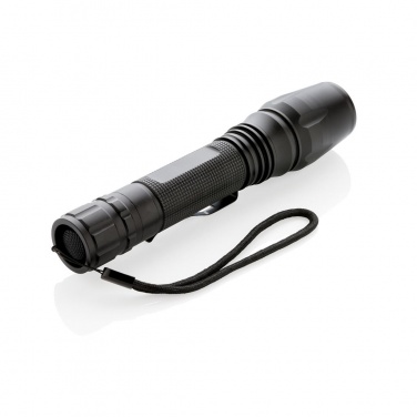 Logo trade promotional merchandise photo of: 10W Heavy duty CREE torch, black