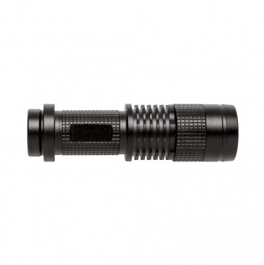 Logotrade promotional merchandise picture of: 3W pocket CREE torch, black