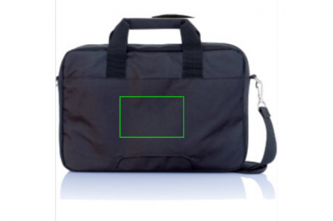 Logotrade promotional item picture of: Swiss Peak 15.4” laptop bag, black