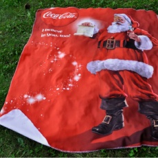 Digi print polar fleece blanket, 100x150 cm