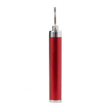 Logo trade corporate gifts image of: Pocket LED torch, Red