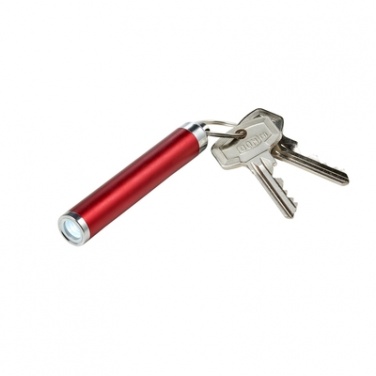 Logotrade corporate gift picture of: Pocket LED torch, Red