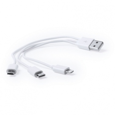 Logotrade promotional gift picture of: Charging cable, black box