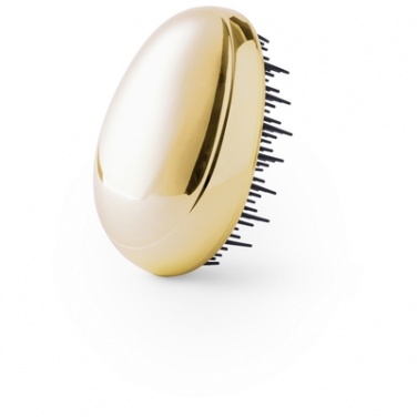 Logotrade advertising product picture of: Anti-tangle hairbrush, Golden