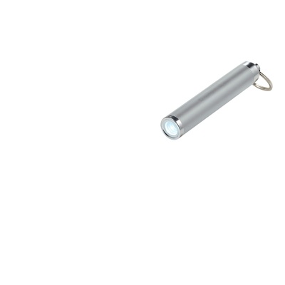 Logo trade advertising products image of: Pocket LED torch, Silver