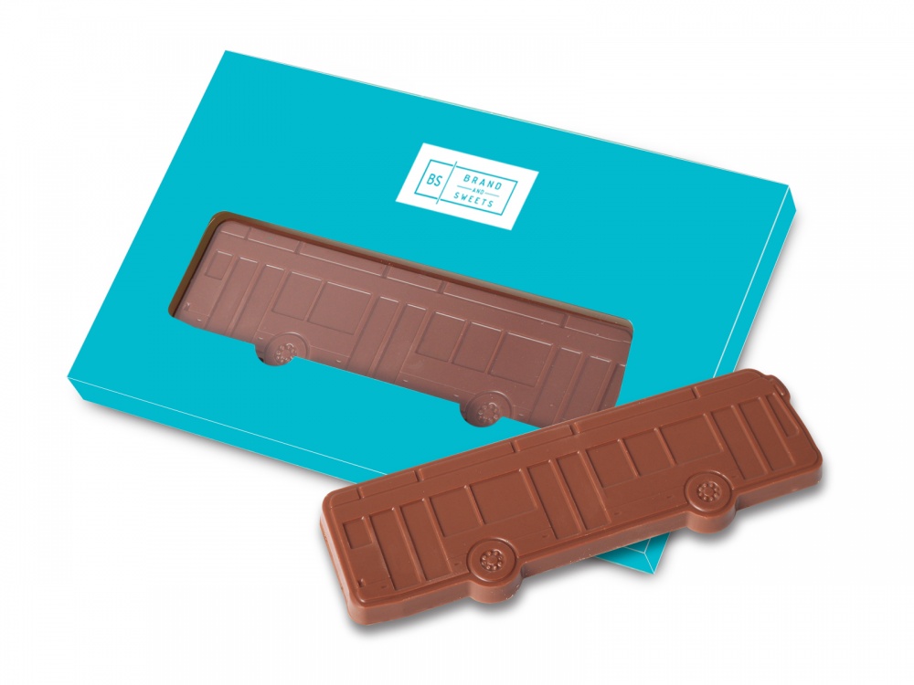 Logotrade promotional product picture of: Chocolate in individual shape