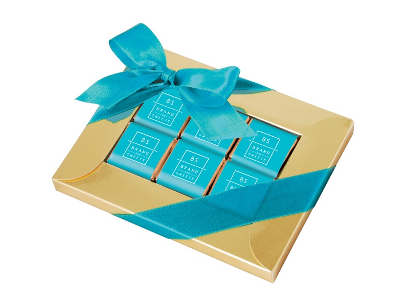 Logotrade corporate gift picture of: Square chocolates frame box