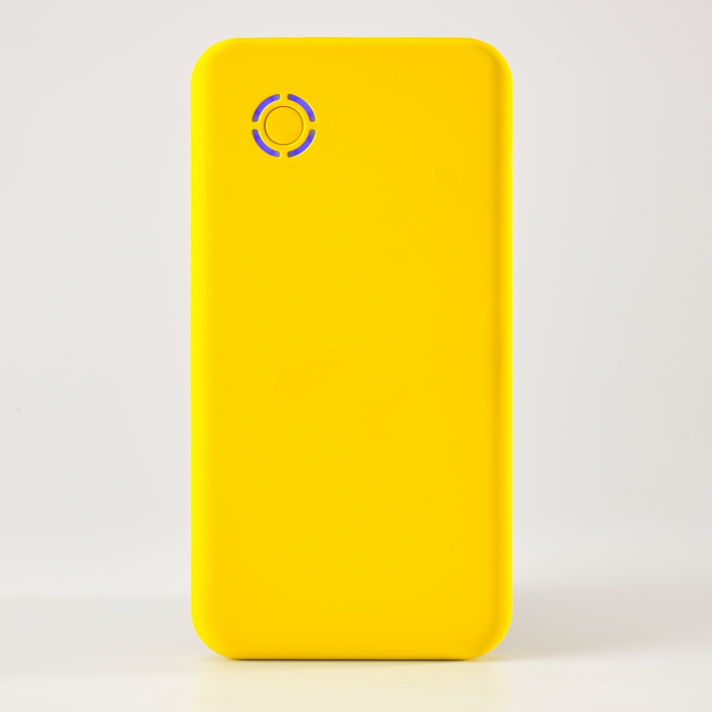 Logo trade advertising products picture of: RAY power bank 4000 mAh, yellow