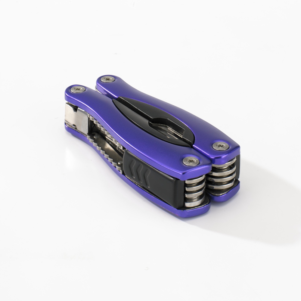 Logo trade corporate gifts image of: LARGE MULTITOOL COLORADO, purple