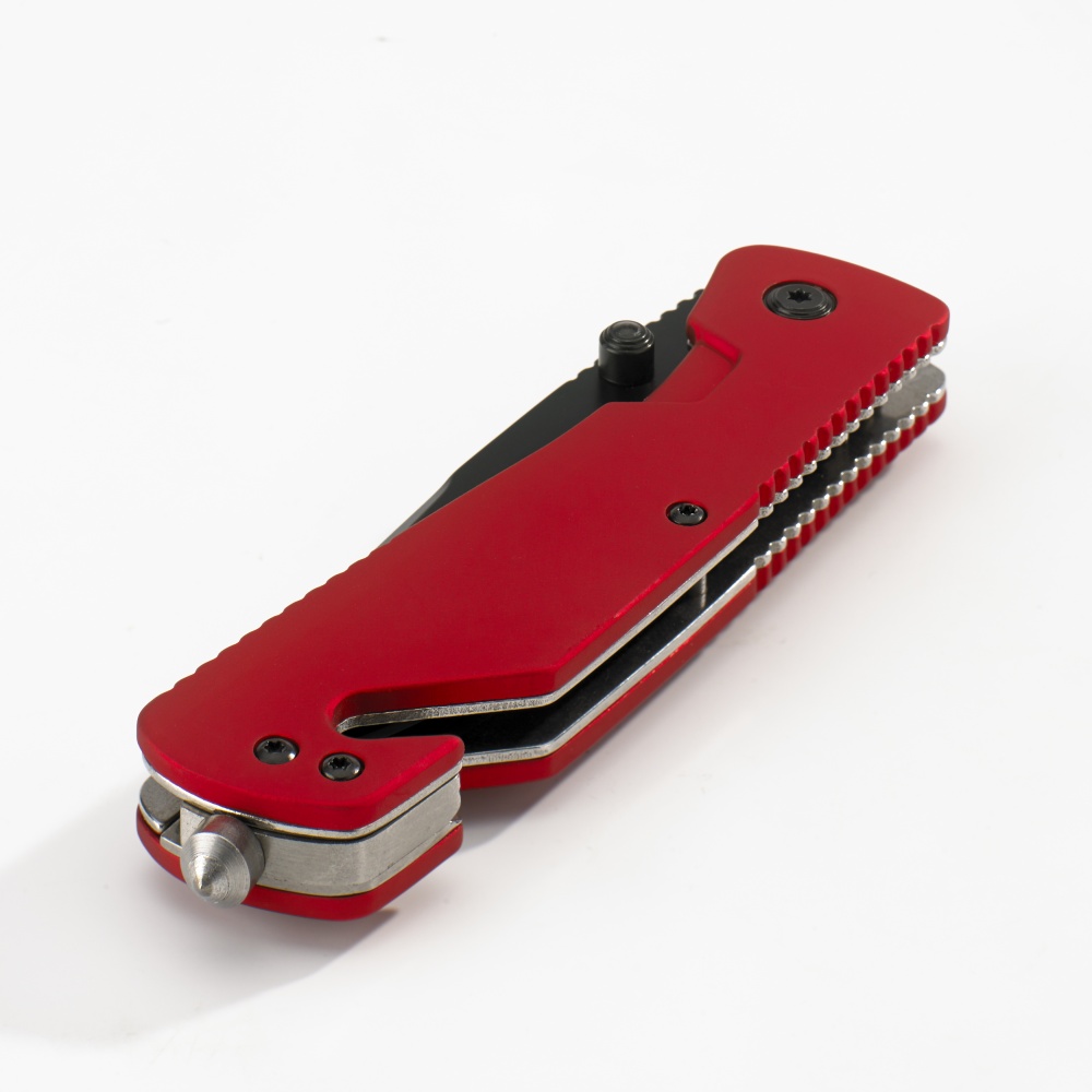 Logotrade promotional merchandise photo of: EMERGENCY CAR KNIFE EXTREME 3in1, red