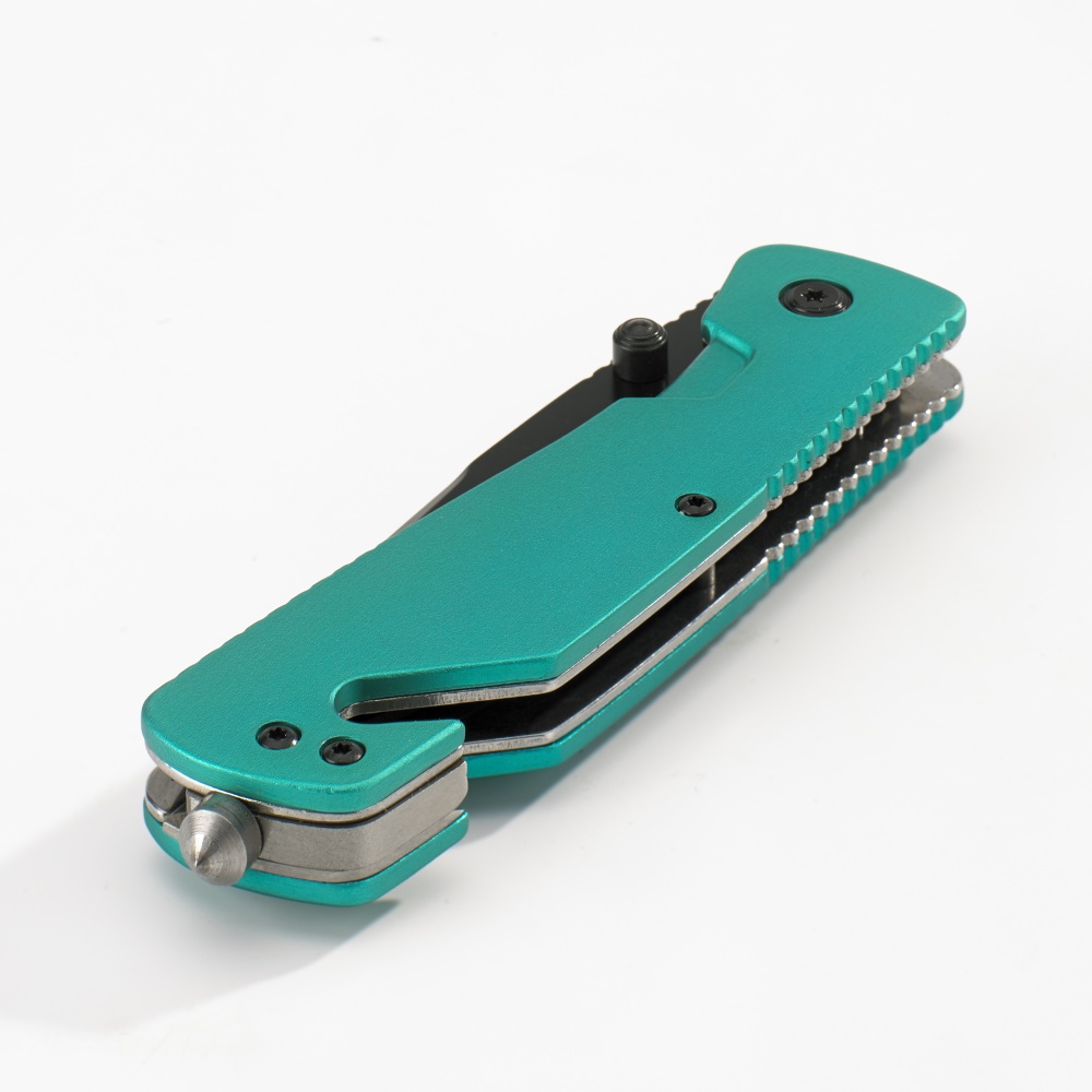 Logo trade business gifts image of: EMERGENCY CAR KNIFE EXTREME 3in1, turquoise