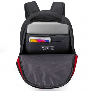 Logotrade advertising product image of: COLORISSIMO LAPTOP  BACKPACK 14’, black