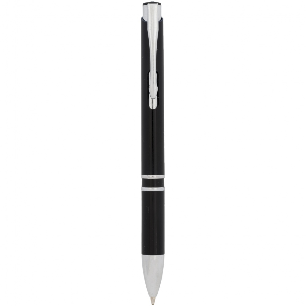 Logo trade promotional giveaway photo of: Mari ABS ballpoint pen, black