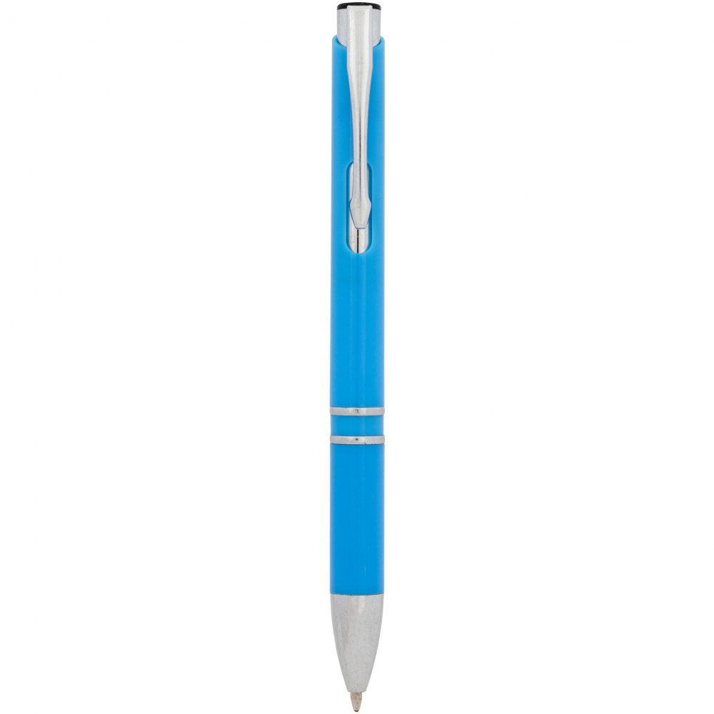 Logotrade advertising product image of: Moneta ABS ballpoint pen, light blue