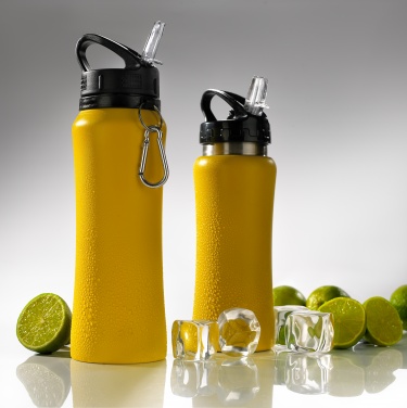 Logo trade advertising product photo of: Water bottle Colorissimo, 700 ml, yellow